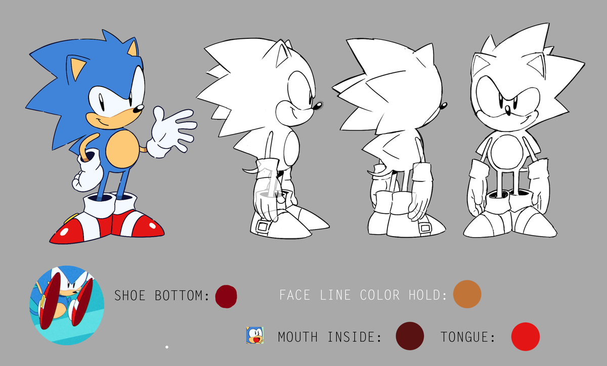 Tyson Hesse Sonic Sprite Pack