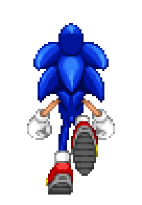 Adventure Sonic SRB2 Beta Walking Animation Angle 5.gif