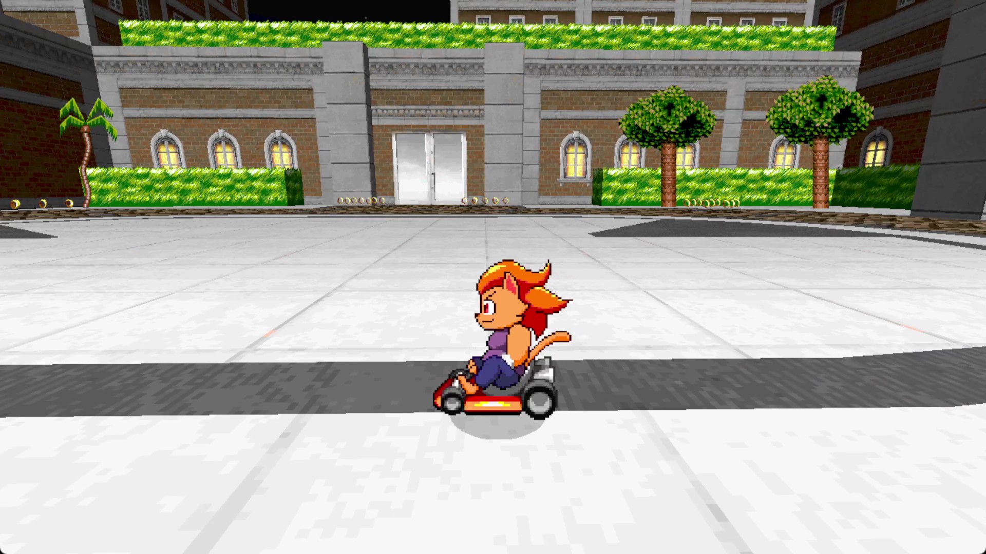 After: Roxie in V2. Extra shading can be seen around her hair, and her body has shadows at a different angle.