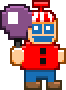 B.B. Sprite: One of the first minigames of FNaF 3. Get all the balloons!