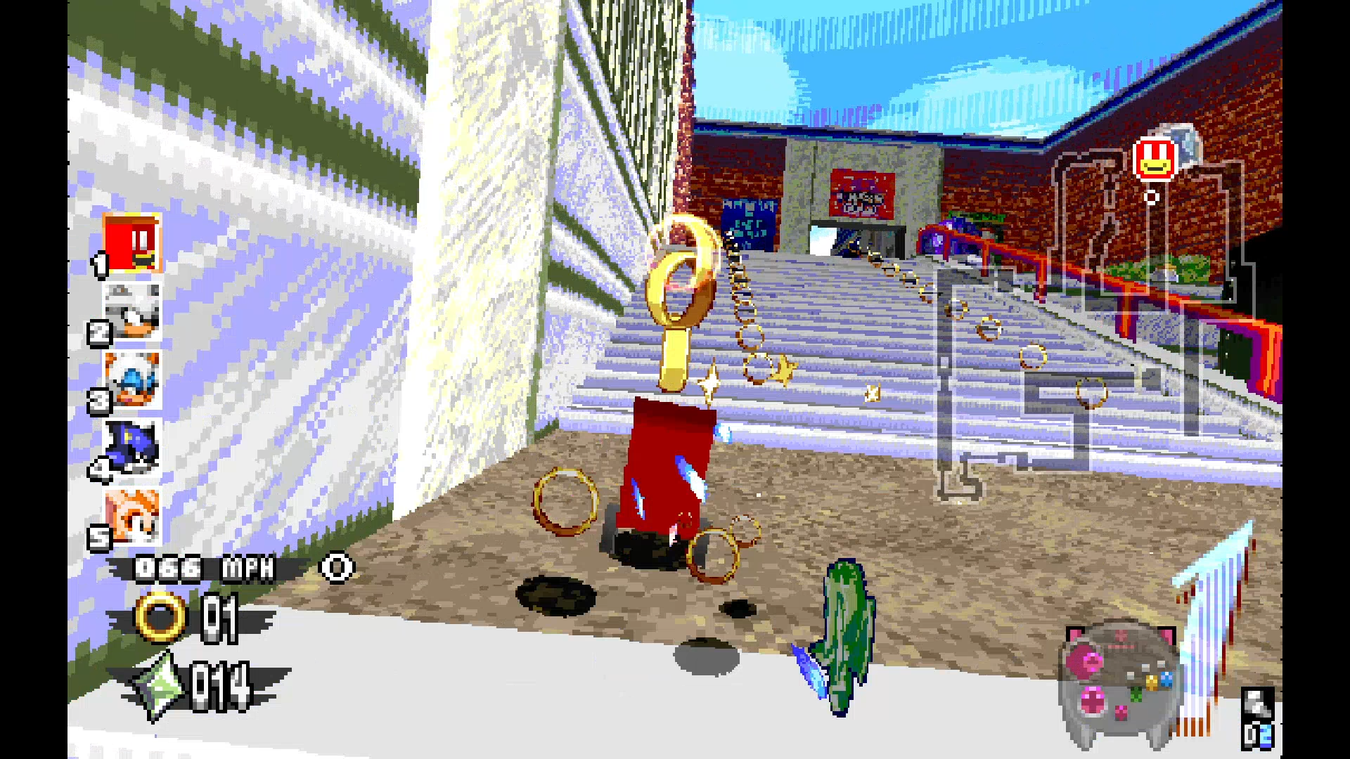 Blocky B. Blockster in Eggman's Ring Racers | SRB2 Message Board