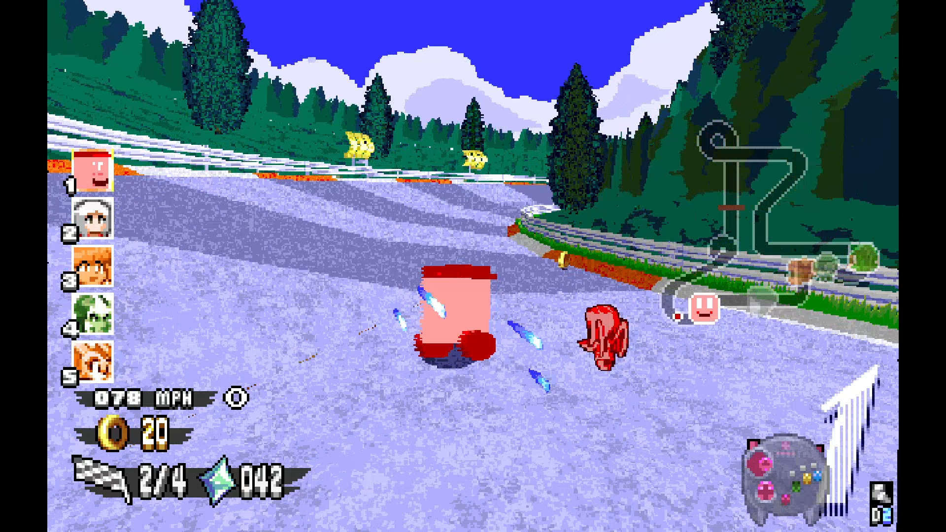 Blocky B. Blockster in Eggman's Ring Racers | SRB2 Message Board