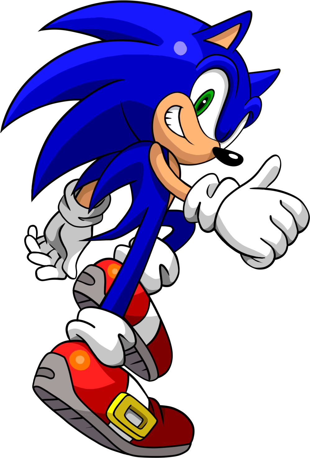 Sonic Adventure Styled Sonic Sprites [Sonic the Hedgehog Forever] [Mods]