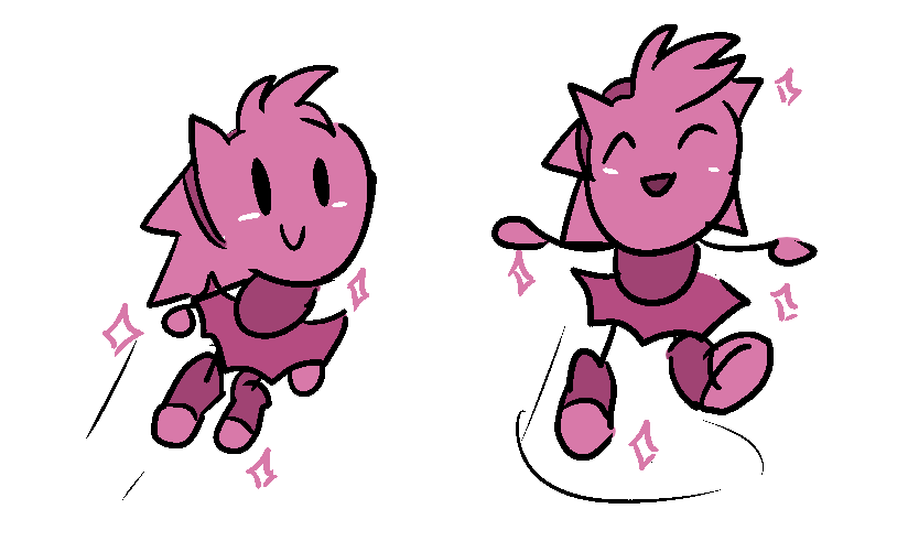 Sonic 2 Pink Edition Amy Rose Sprites (with Extra) by