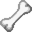 Bone - Dropped by Skeletons and used in various ways, from taming dogs to being turned into bone meal.