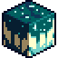 Sculk Catalyst - Part of the Sculk family, it feeds on recently deceased mobs in order to bloom.