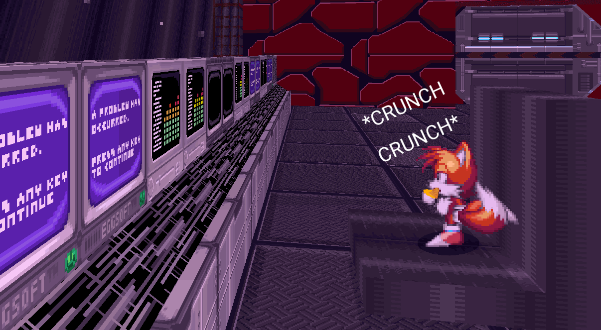 Blud eating nachos on the control panel (image by zartks)