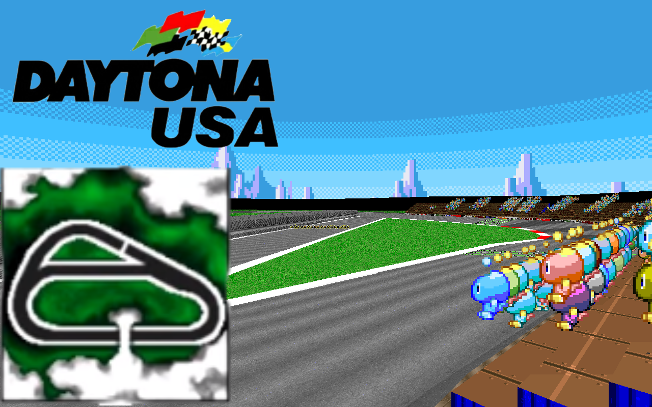Random fact: Daytona USA had a Sonic carving on the Three-Seven
