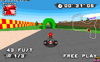 Mario tells that is the best moment to do a kart race on Make a GIF