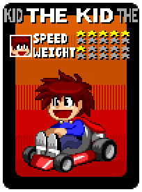 The Kid. Speed 5, Weight 1.