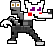 Mangle Sprite: The second of the FNaF 3 minigames, collect all of Mangle's parts and find a way out!