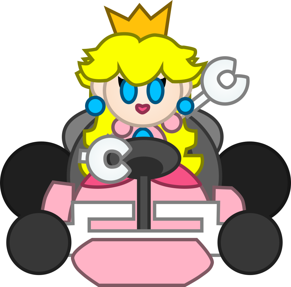 Mini-Toy Peach! The Mini-Toy with a big heart, and the princess of the Mini-Toy version of the Mushroom Kingdom!