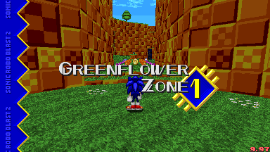 Modern Sonic V6 Green Flower Speedrun.gif