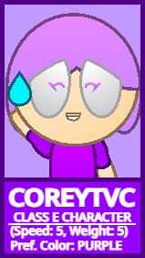I-i guess I should introduce myself too... I'm CoreyTVC PurpleSoftness, but you can call me Corey.