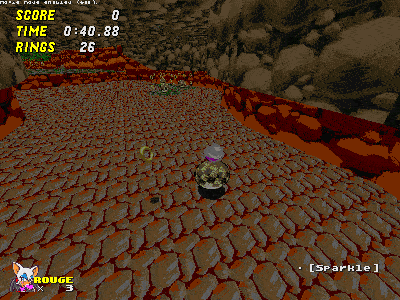 optimized gif of rouge not being able to jump off the boulder.gif