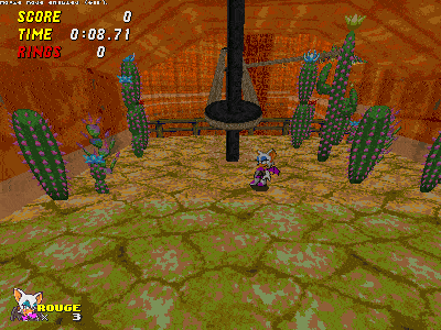 optimized gif of rouge not being able to jump off the ropes.gif