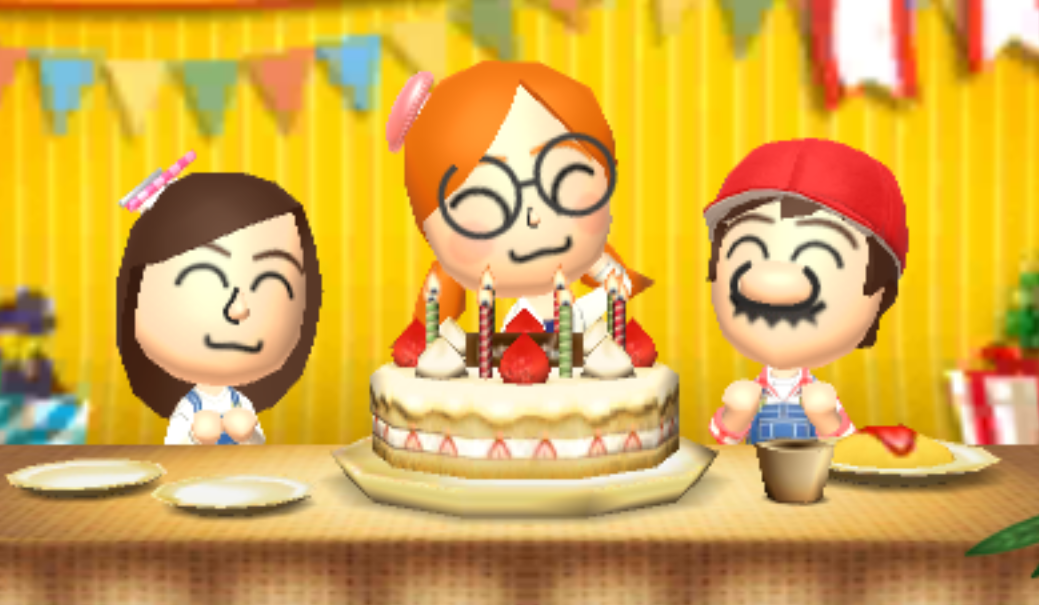 I didn't really have the time to draw a picture, so I just took a photoshoot with my Miis