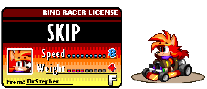 Skip [8,4 F]