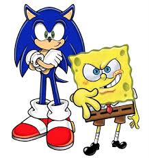 Sonic and spongebob.jpg