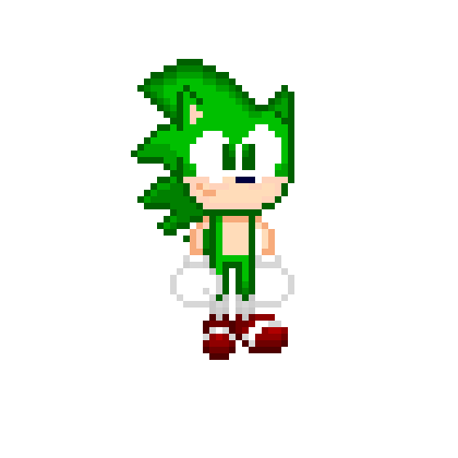 Sonic (Diagonal-front view (right), idle).png