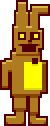 Spring Bonnie Sprite: One of the original Springlock suits from the original Fredbear's Family Diner.