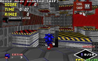 Dark Sonic vs Sonic exe on Make a GIF