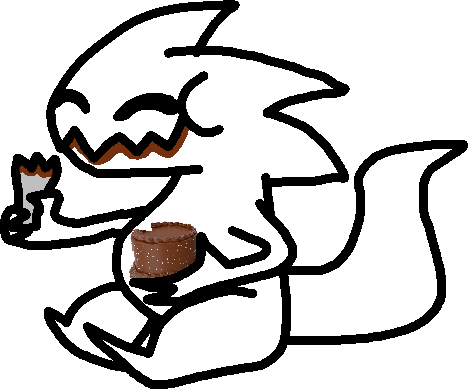 Swift eats a chocolate cake.png